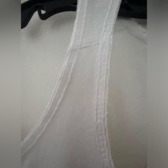 All saints off white bodysuit sz 6 fits like a large - Picture 9 of 9